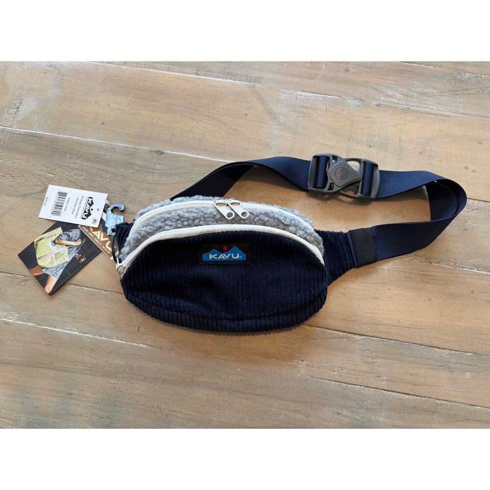 NWT KAVU Snuggy Spectator Belt/Sling Bag Boulder Blue